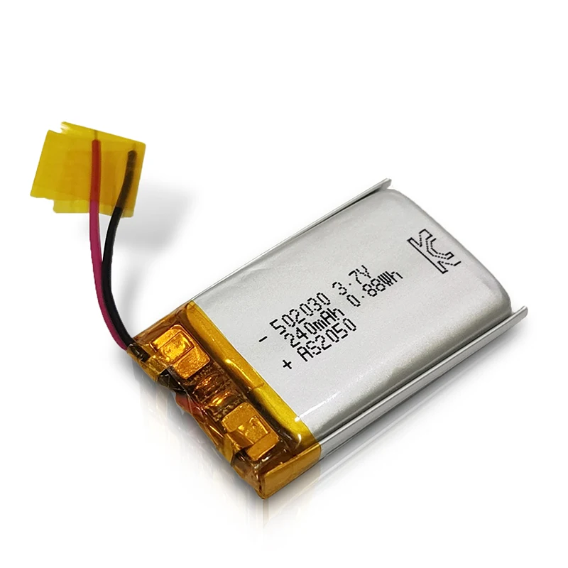 Перезаряжаемый литий-ионный аккумулятор U1642 CB KC 502030 3 7 в 250 мАч литий-полимерный для устройства