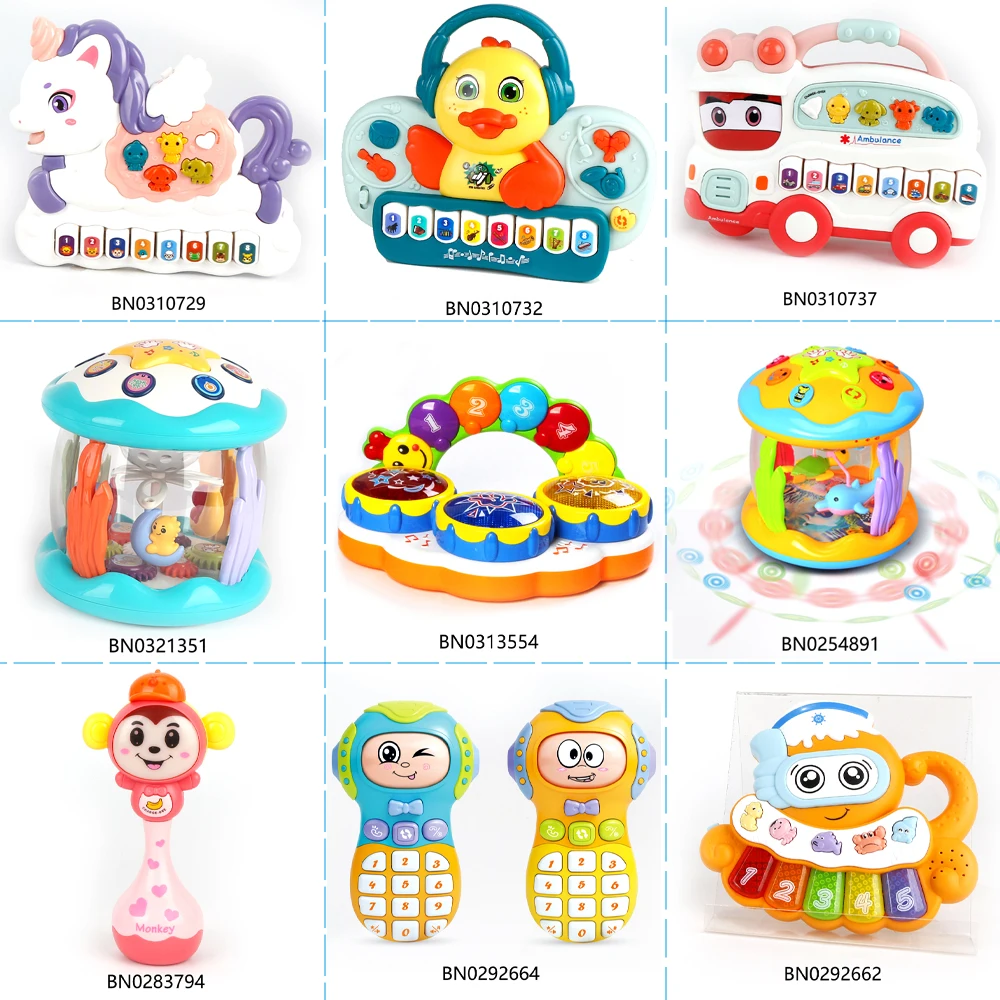 6 Function Musical Turtle Toddler Baby Crawling Toy Early Educational Toys