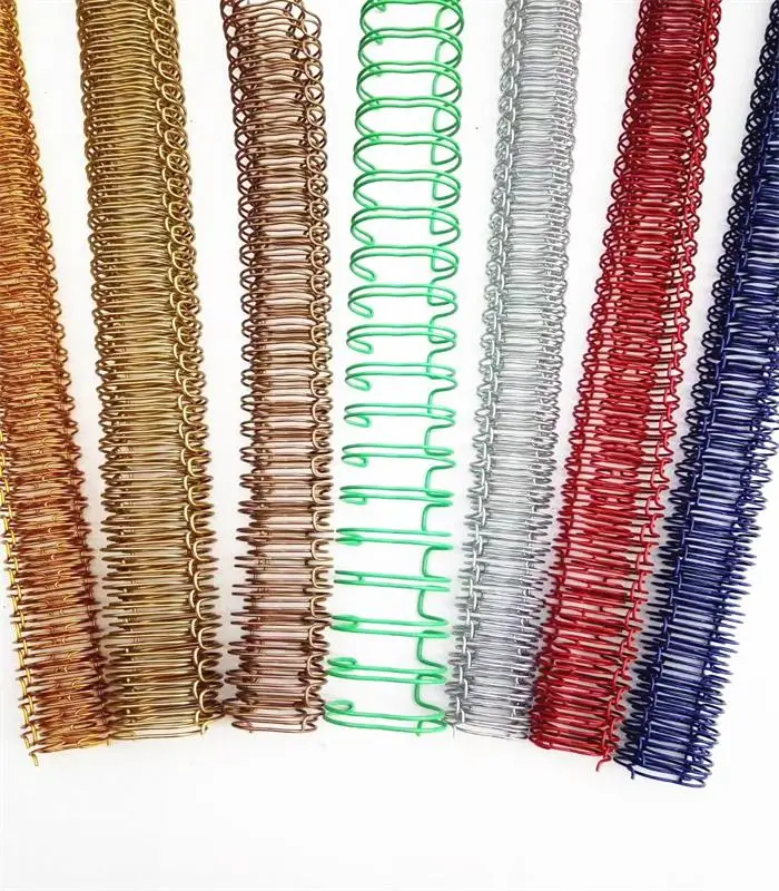 Reliures Métalliques à Double Boucle Noires - Lot De 100 Pièces, Capacité 60 Feuilles A4, Diamètre 9.5mm, Pas 3:1, 34 Boucles Pour Documents Professionnels