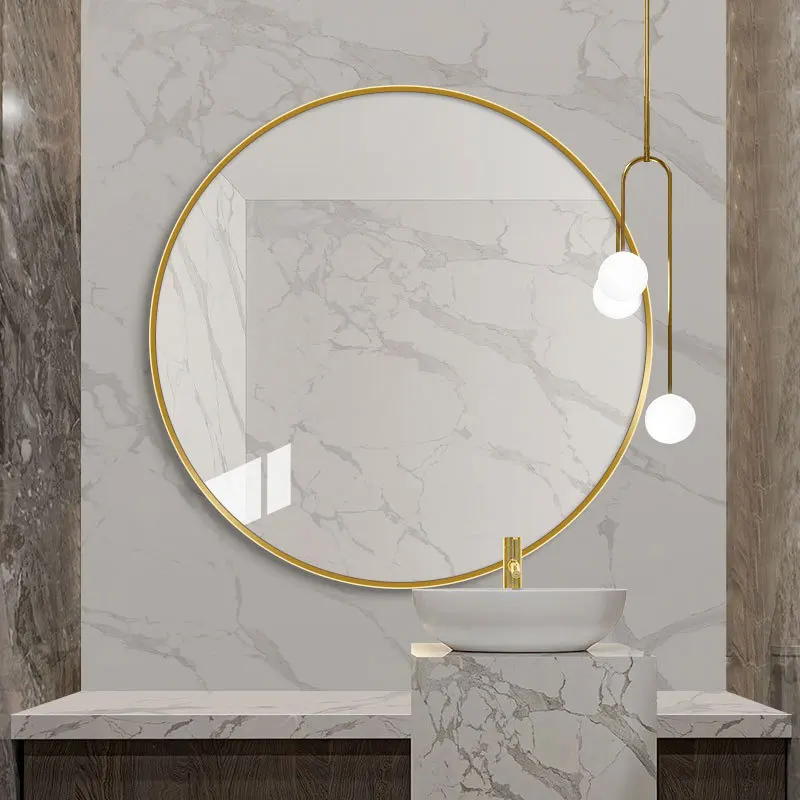 product custom color large wall mirrors home decor luxury framed mirror with mirror hanging hooks-1
