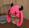 Watermelon red xx rabbit ears