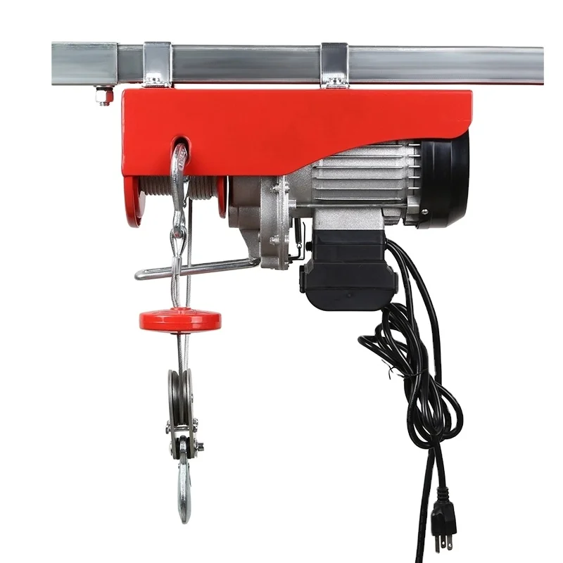 Portable Single Phase 220V HGS-B800 Micro Electric Rope Hoist