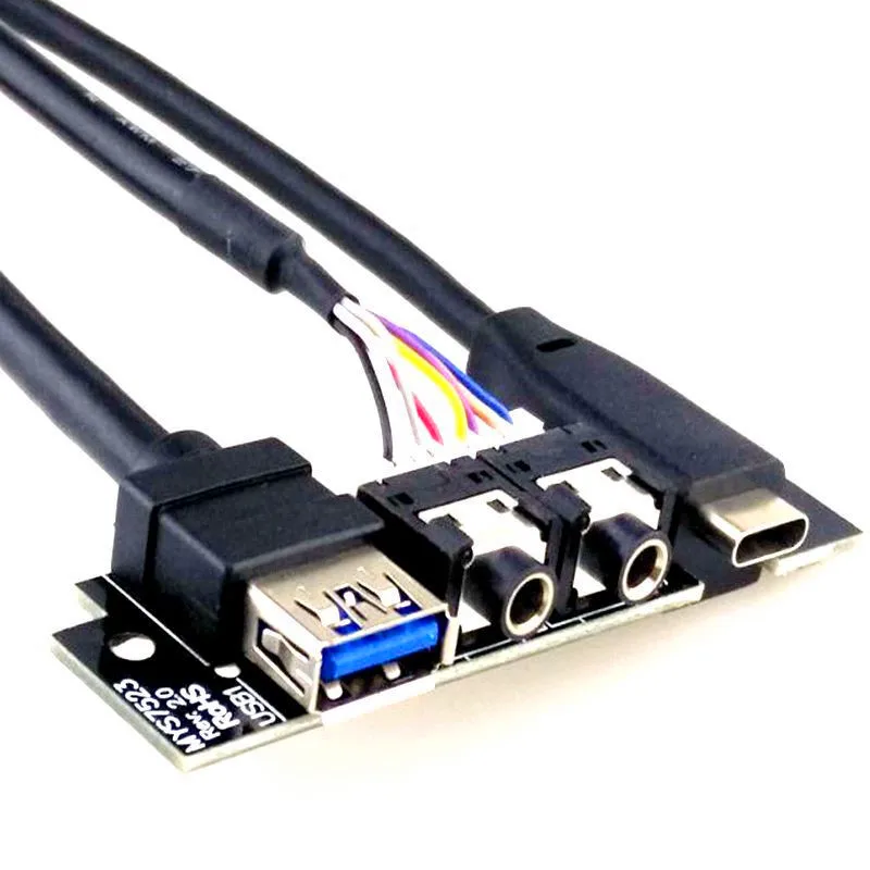 New Factory Diy Mini Computer Case Pcb Usb 3.0/hd Audio/type C 3.0