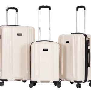 Customizable ABS Silent Wheel 3 PCS Travel Luggage Sets