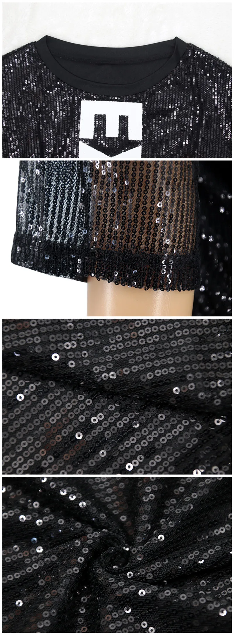 Fashionable sparkling women evening dresses with sequined