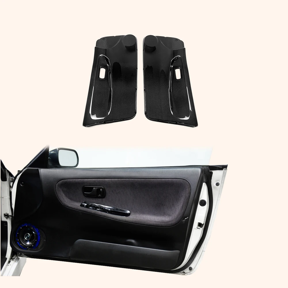 Nissan Silvia 180SX Carbon Side Inner Door Card 2PC (RHD)