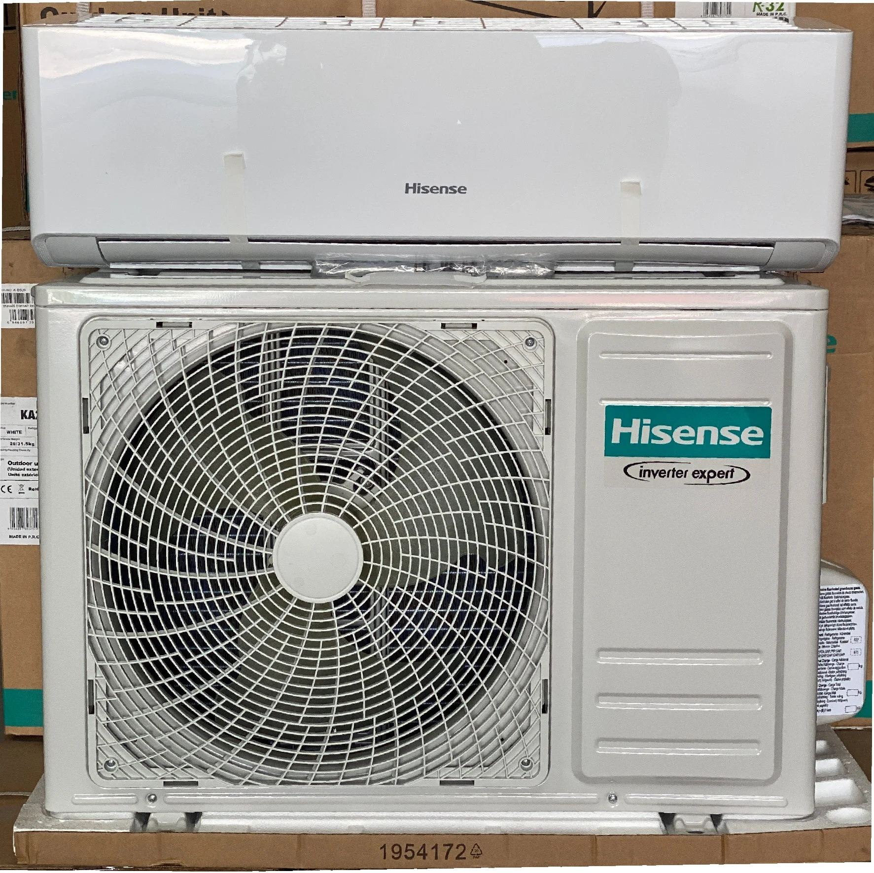 Hisense製220V 24000BTU 3馬力 インバーター冷暖房兼用エアコン