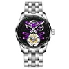 purple dial SS band