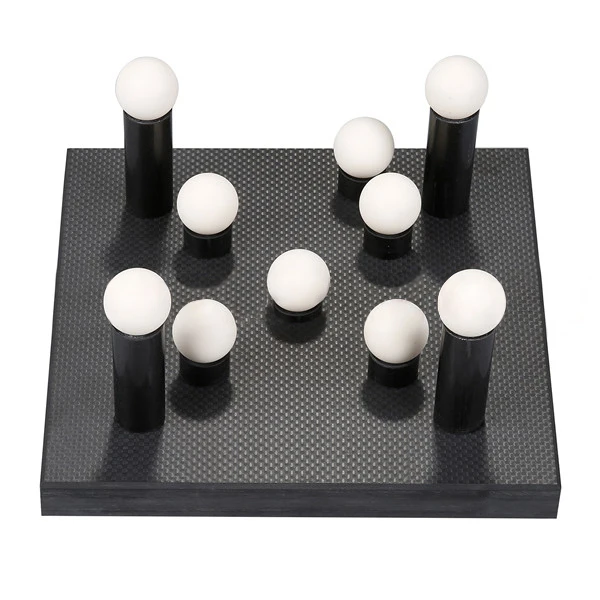 Ceramic Dumbbell Ball 2D 3D Detection Ball Mirror Matte Ball for the Calibration and Measurement of Optical Imaging Instrument