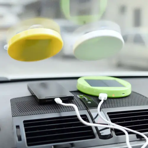 Patent Design Sunshine Power Bank Stick on Window Solar Charger with 6000mA