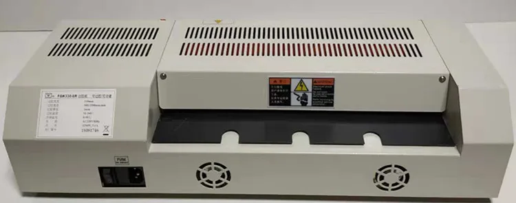 High Quality Metal Body 6 Rollers Pouch Laminator with Speed Adjustable A2 17.7inches Laminator Industrial Laminating Machine