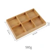 6 pcs set wooden tray only
