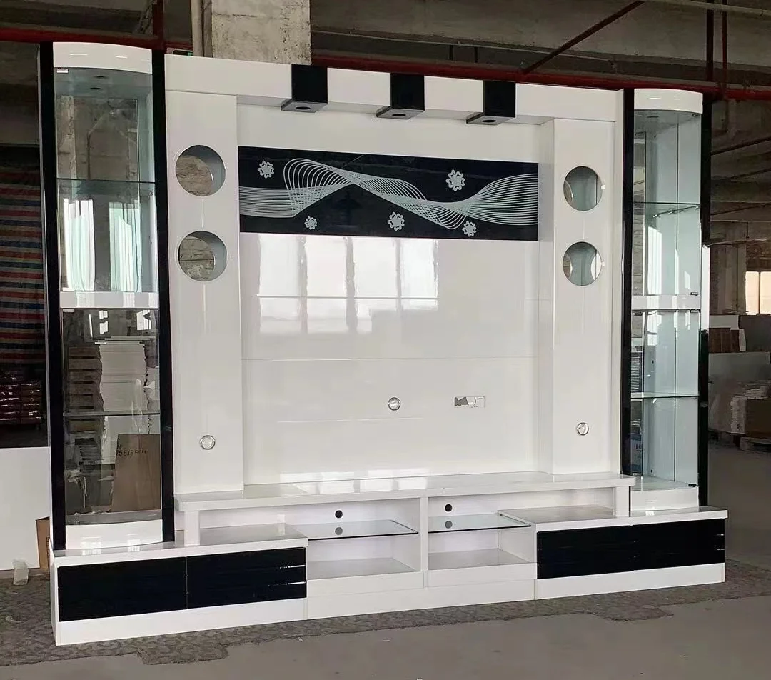 Modern Living Room Wooden TV Stands - Stylish & Functional