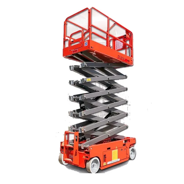 Lifting Height 4m 6m 8m 10m 14m Lift Table  Hydraulic Scissor Lift Mobile Elevating Lifter