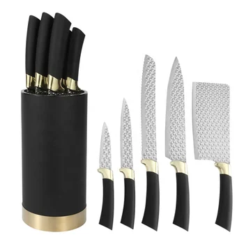 FACTORY gift box most popular Kitchen Knives stainless steel 6pcs chef kitchen knife sets