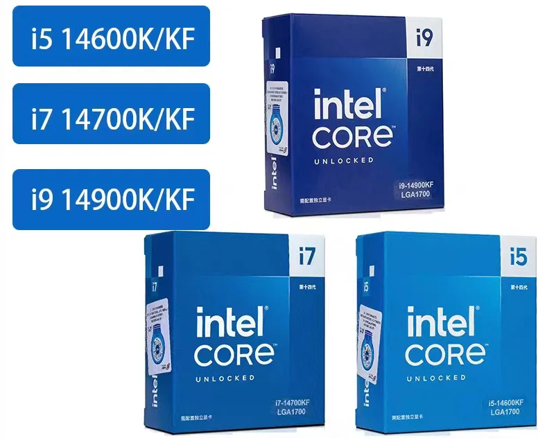 2023 Intel Core I5-14600kf CPU - 14th Gen, 12nm, 14 Cores
