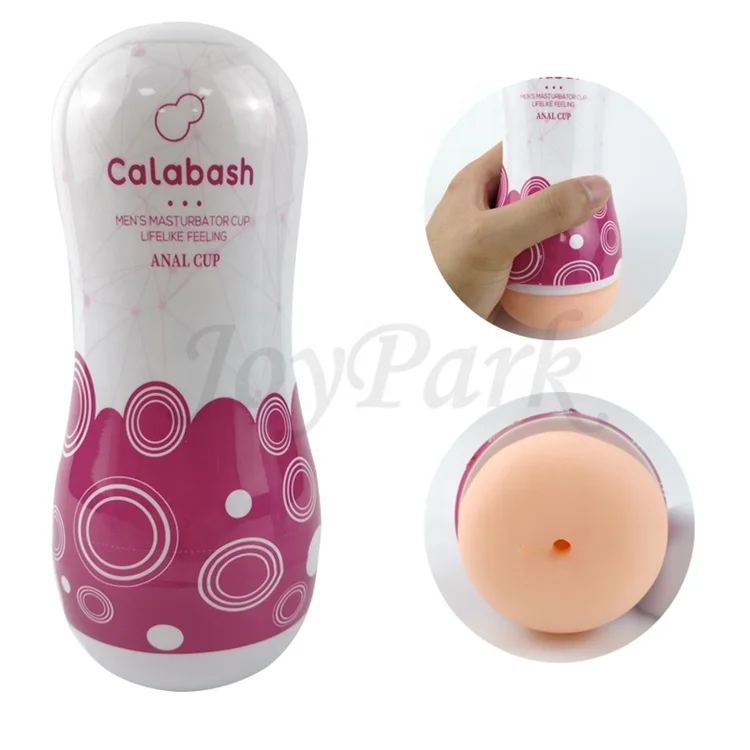 masturbators cup JoyPark Male Masturbators Cup Adult Sex Toys Realistic Textured Waterproof  Portable Pocket Vagina Pussy Masturbation Stroker