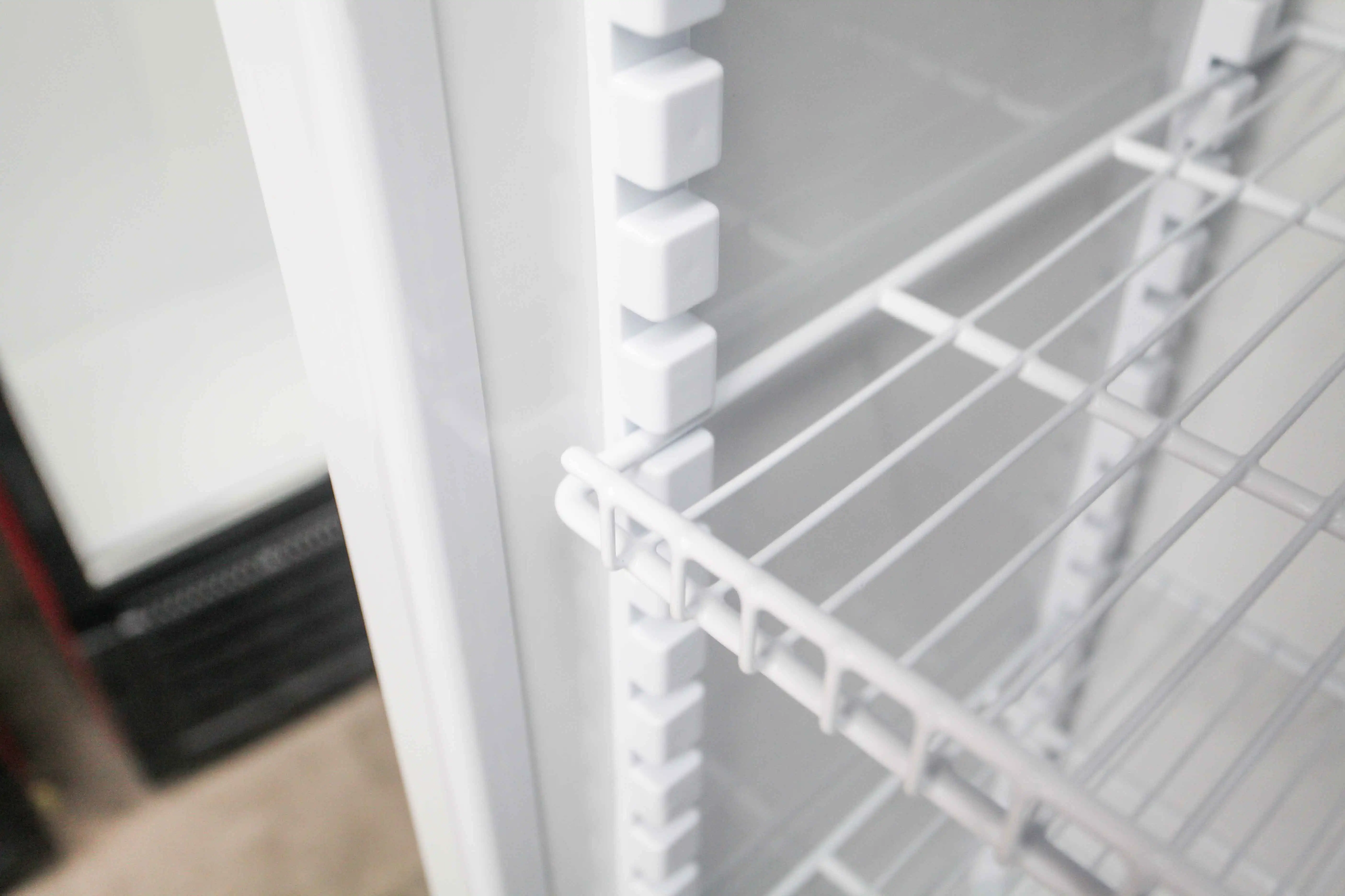 Pepsi Supermarket Display Cooler Refrigerator Glass Display For