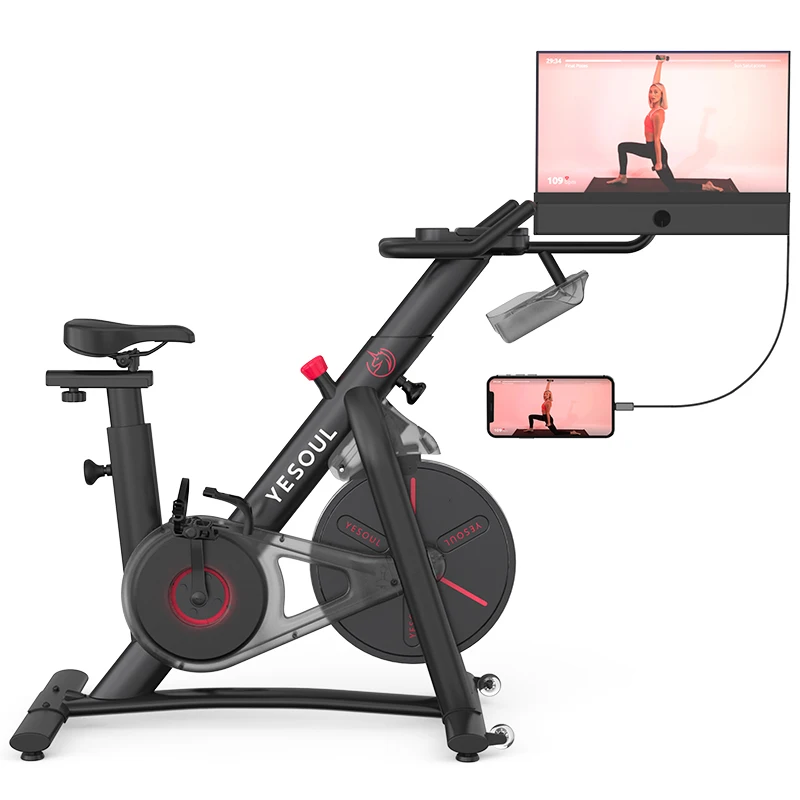 Alat Fitness Yesoul Spin Bike YESOUL LCD Indoor Fitness Bike For