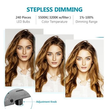 Neewer-LED Ring Light Kit 18 Inch Ring Lamp Photo Light Ring for YouTube Makeup Studio Photography Ringlight with Light Stand detail image