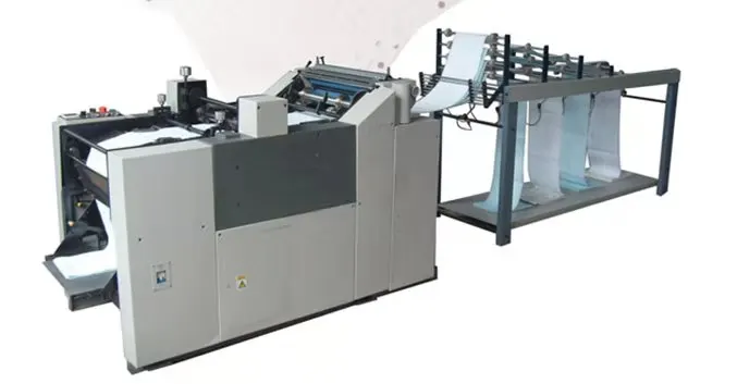 Automatic Receipts Continuous Form Paper Collator Numbering Collating Machine for Bank Book and Cheque Books