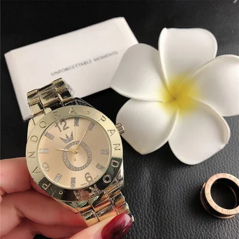 Wholesale Cheap Fashion Quartz Watch Ladies Waterproof Business Sport Women's Watches Leather Plastic Band 20mm Width Buckle