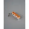 Transparent orange-red
