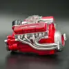 Modelo de decoración de motor - Rojo