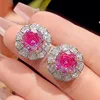 Rose earrings