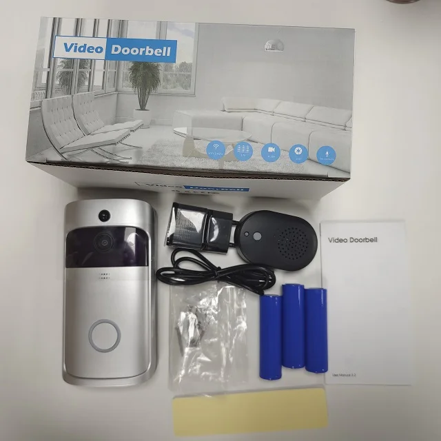 Wide Angle Digital Doorbell Camera Video Smart Wifi Wireless V5