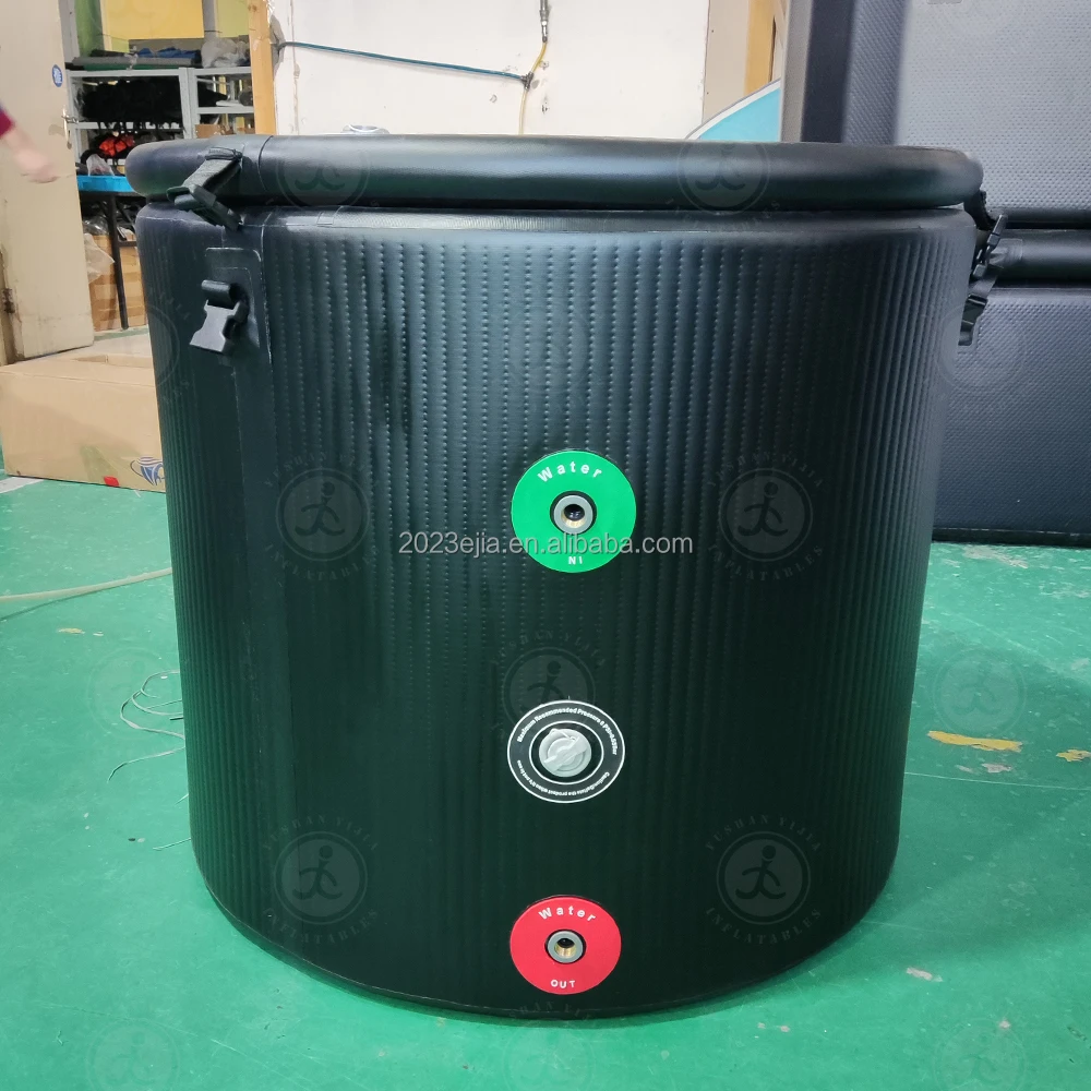 Best Portable Ice Bath Barrel Cold Plunge Recovery Tub With Lid For ...