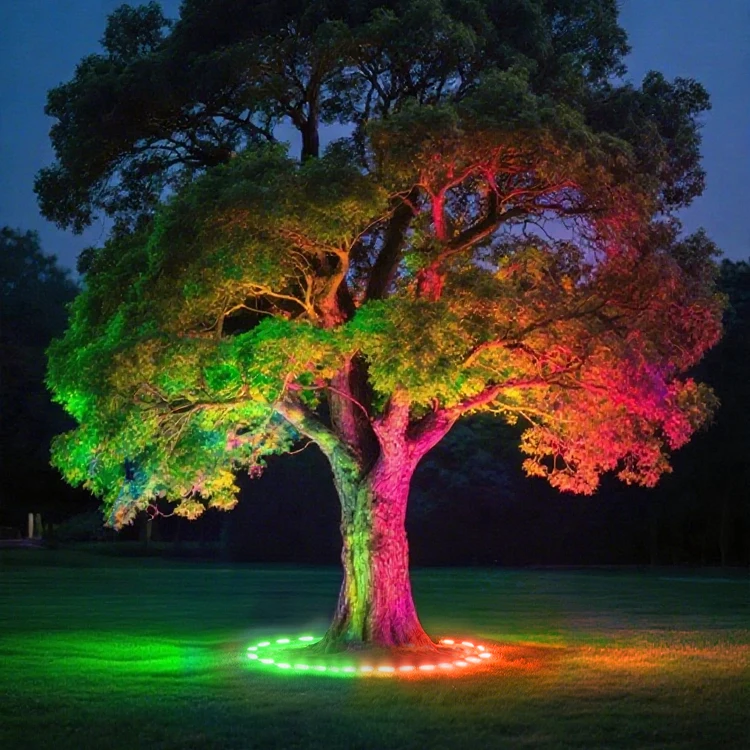 DC24V DMX512 Control LED Tree Lighting - 60W Outdoor Solutions
