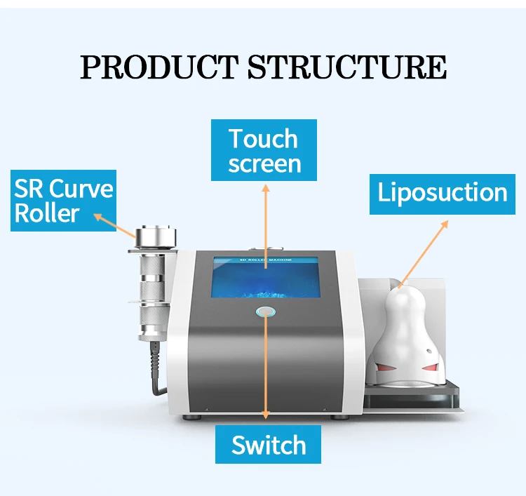 Popular 5D/8D inner ball roller slimming machine cellulite massage 360 rolling detox body slimming machine LF-174