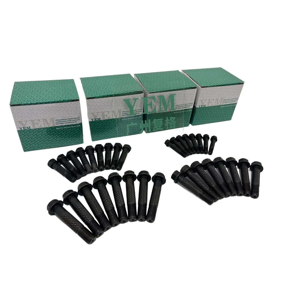 For Yanmar 3TNB84 Connecting Rod Screw Industrial Engine Parts