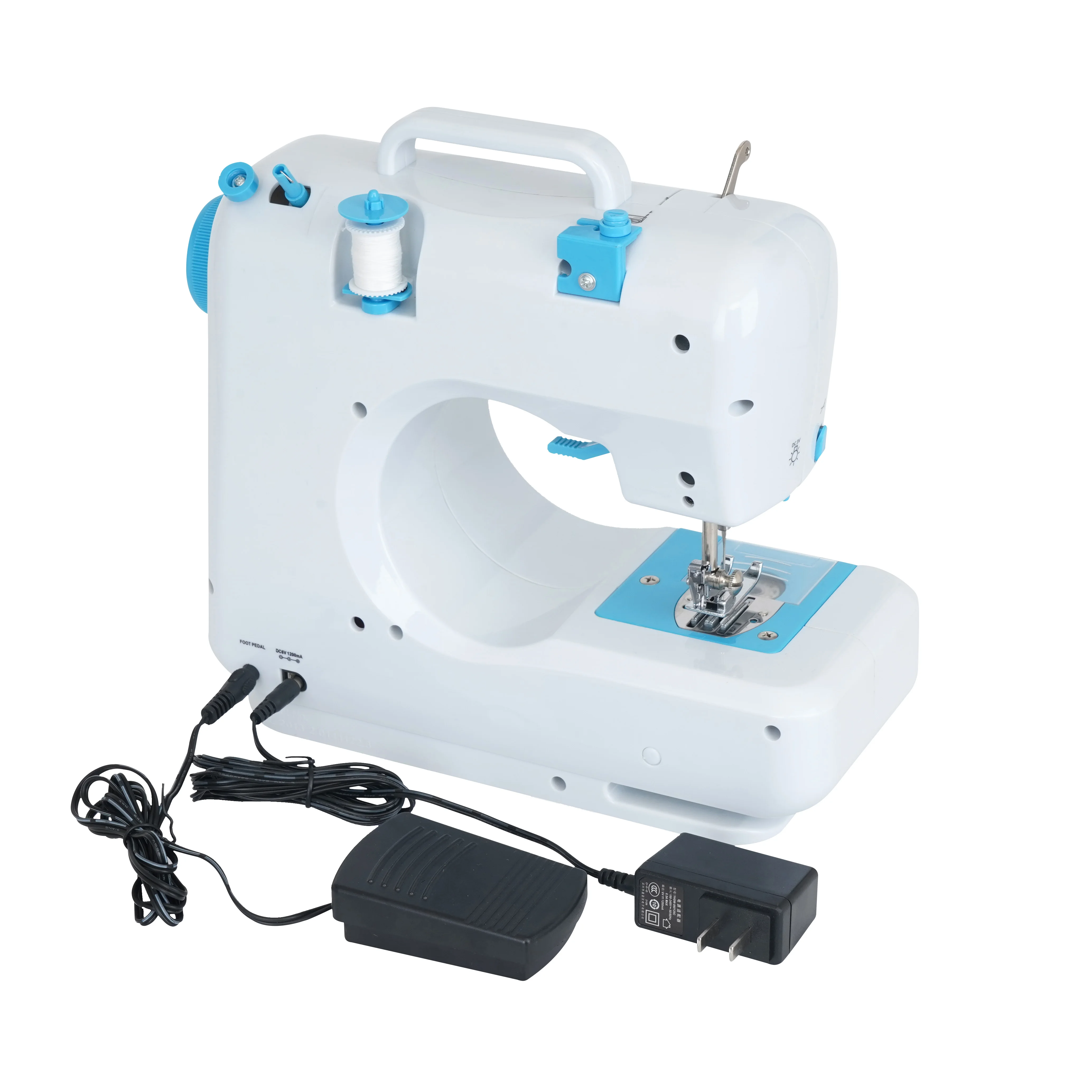 VOF FHSM-505 Automatic Pattern Hem Jeans Homeuse Suit Overlock Sewing Machine with Foot Pedal