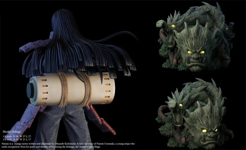 Action Figure Hashirama O Primeiro Hokage 17 Cm Promoção