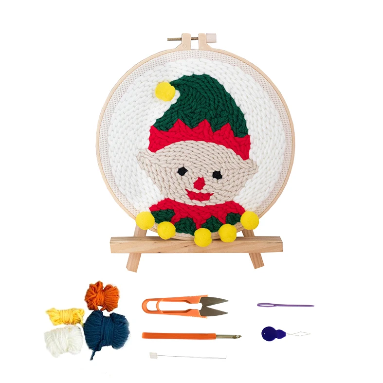 Embroidery Art Lovely Boy Festival Joy Sunday Cross Stitch Kits Christmas for Gits