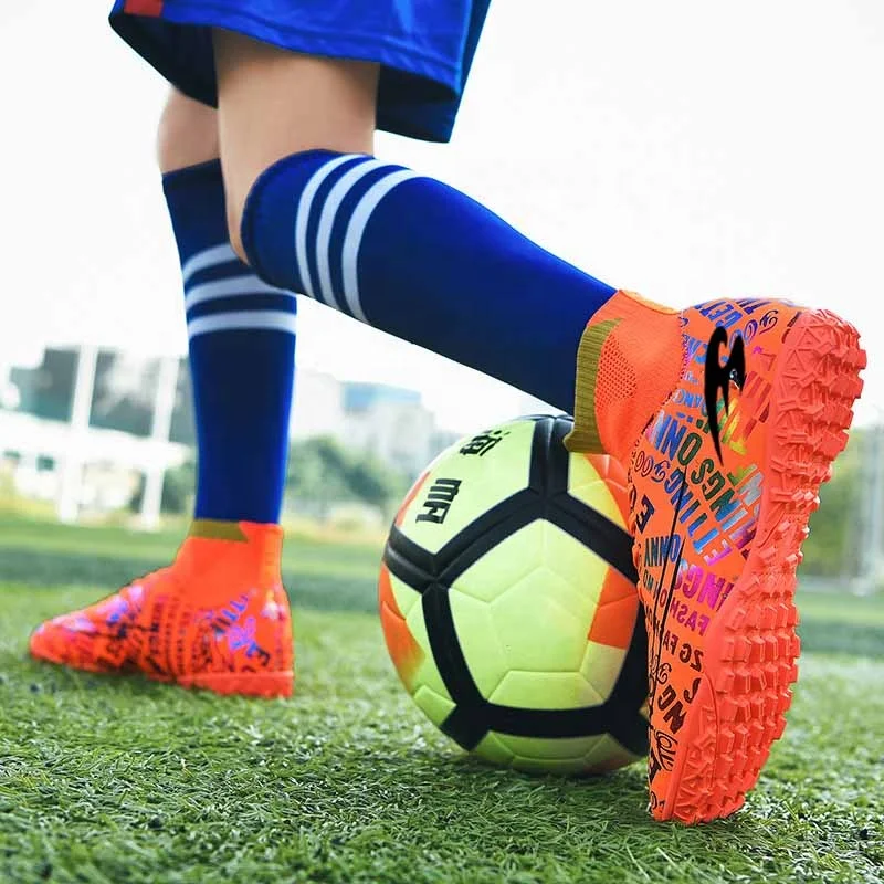 Nuevos Zapatos De Fútbol/Fútbol Sala De Caña Alta Para Adultos 2024