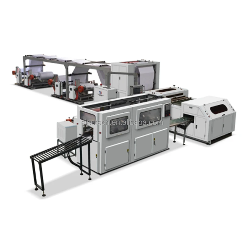 A4 Paper Cutting & Ream Packing Machine - High Productivity