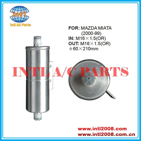 INTL-AR166 Air conditioning receiver drier filter FOR Mazda Miata 1999-2000 TEM218698