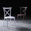 plastic crossback chair