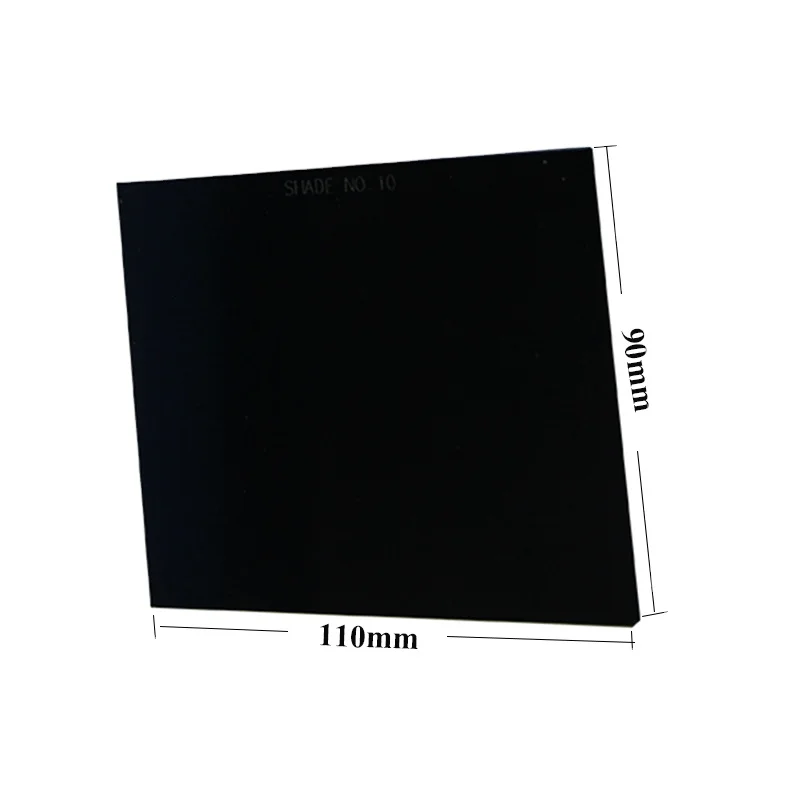 RHK TECH Лидер продаж 108*50 мм Дешевое Автоматическое затемнение тепловой безопасности Черный Белый защитный сварочный фильтр стекло для шлема сварщика