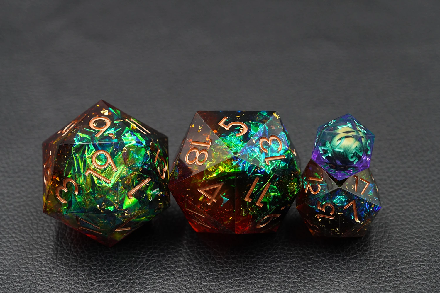 Yushun Jumbo D20 Dice 50mm Giant Polyhedron Big D20 for Role-playing Games Made of Resin for DND details