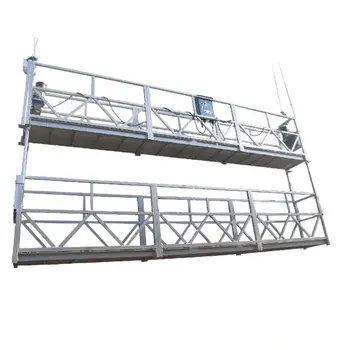 ZLP630 ZLP800 ZLP1000 double insurance aerial work exterior wall building cantilever platform High-altitude working basket.