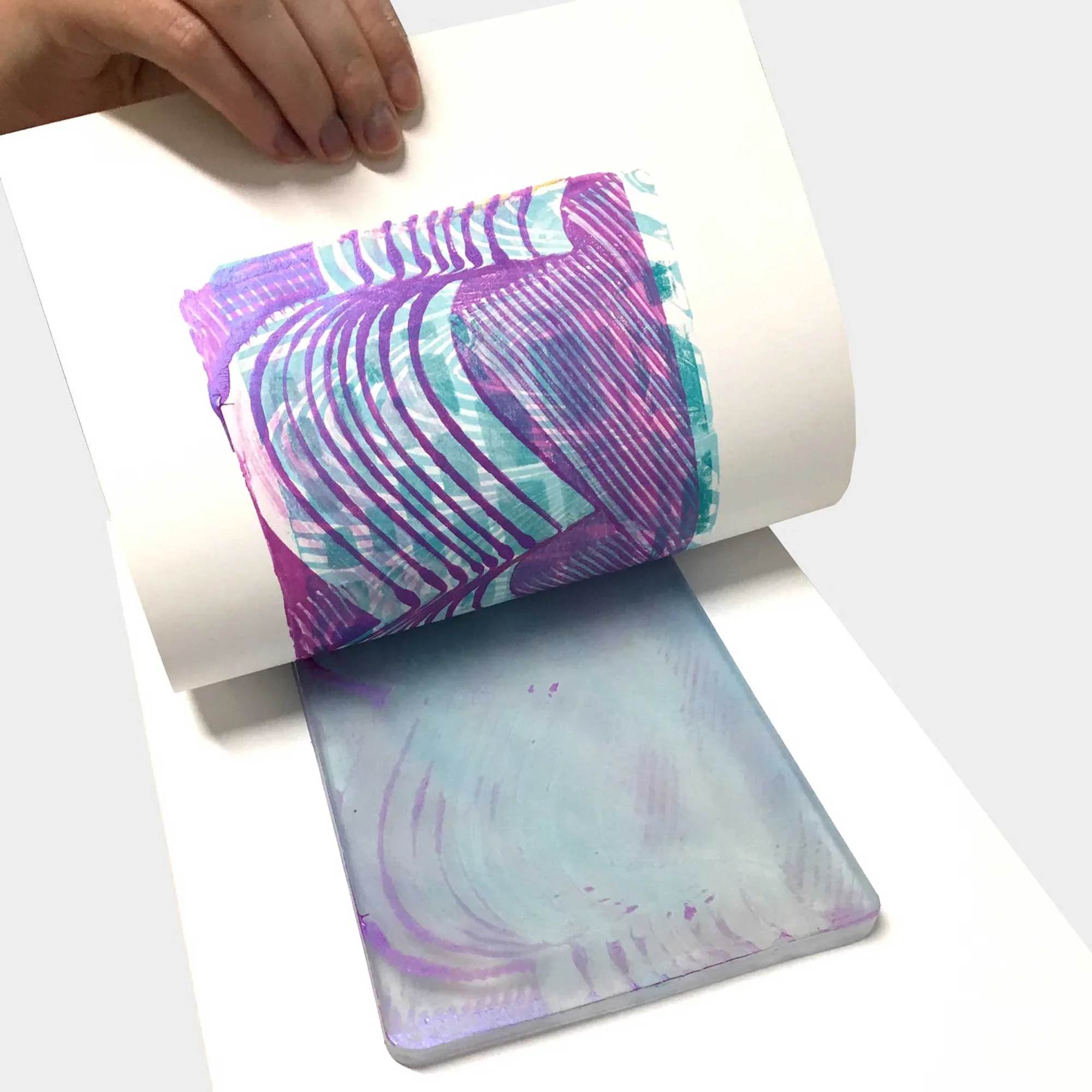 Plaques D'impression En Gel Réutilisables 5x7 Et 8x10 Pouces – Pour Gravure, Collage, Création De Cartes