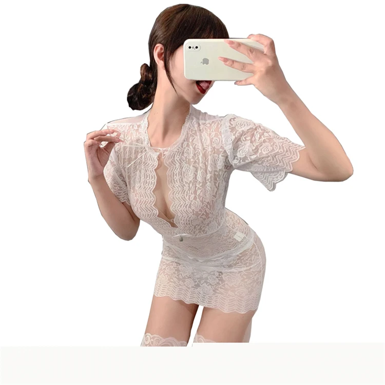 Sexy Lace Secretary Uniform Role Play See Through Cosplay Porn Costumes  Nightclub Erotic Dress Couple Sex Games Flirting Costume - Buy Sexy Lace  Secretary Uniform,Role Play See Through Cosplay Porn Costumes,Nightclub  Erotic
