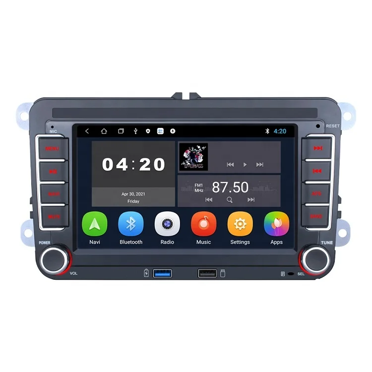 X-REAKO 1 Din Car Radio 7″ HD Autoradio Multimedia MP5 Player Touch Screen  Mirror Link Car Stereo Bluetooth 2USB FM Camera SWC