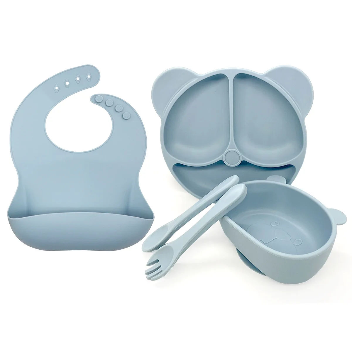 Baby Soft Silicone Weaning Set