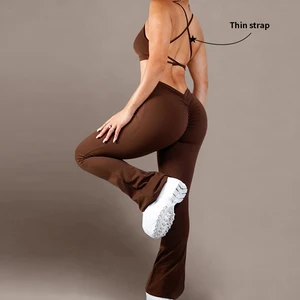 Four-Way Stretch QUICK DRY Sports Bra Sets Fitness Workout Tight Leggings Wear Women Gym Fitness Yoga Sets