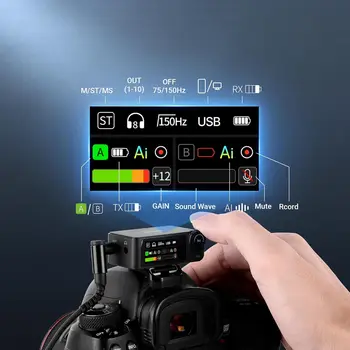 NEEWER CM36 PRO Wireless Lapel Microphone System detail image